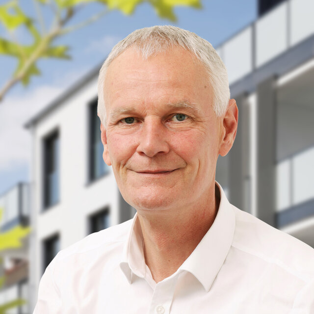 Porträtaufnahme Jochen Riese, Mitarbeiter in der Vermietung